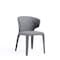 Manhattan Comfort Conrad Woven Tweed Dining Chair in Grey - Set of 2 DC031-WGY - alternate 9